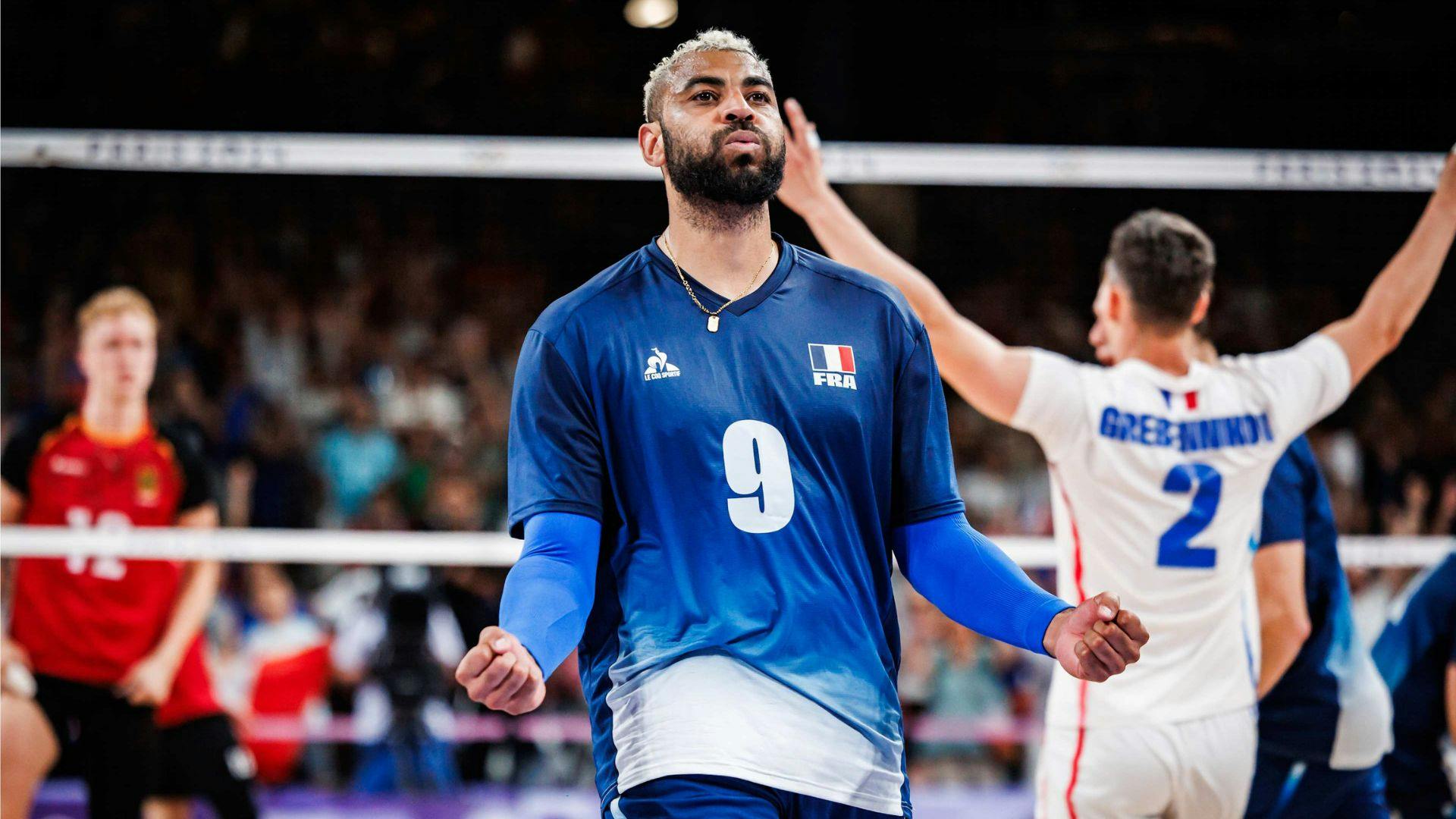 Earvin Ngapeth, Trevor Clevenot lift Olympic champion France past Germany to Paris 2024 semis